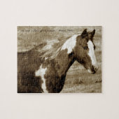 Sepia Flashy met Quote Legpuzzel (Horizontaal)