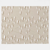 Sepia Fleece Deken (Voorkant (Horizontaal))