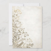 Sepia Foliage Top Fade | Rustieke herfst-winter In Kaart (Achterkant)