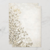 Sepia Foliage Top Fade | Rustieke herfst-winter In Kaart (Voorkant / Achterkant)