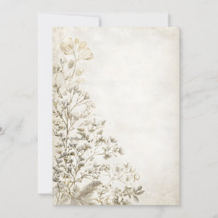 Sepia Foliage Top Fade   Rustieke herfst-winter In Kaart