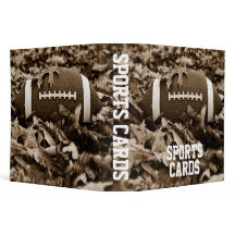 Sepia Football 2-inch Sportkaarten Album