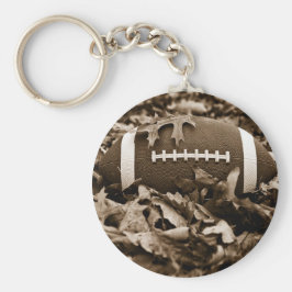 Sepia Football Sleutelhanger