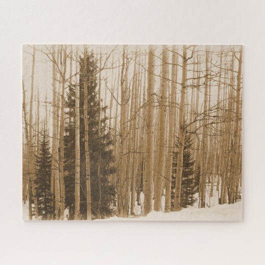 Sepia Forest Maze - 16 x 20 - 520 stuks Legpuzzel (Horizontaal)