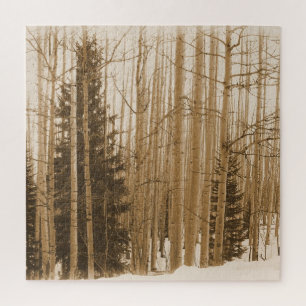 Sepia Forest Maze - 20x20 - 520 stuks Legpuzzel