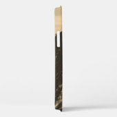 Sepia Fotosjabloon Kalligrafie Glitter Sterren Case-Mate iPhone Case (Achterkant / Rechts)