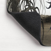 Sepia Goth Girl Muismat (Hoek)