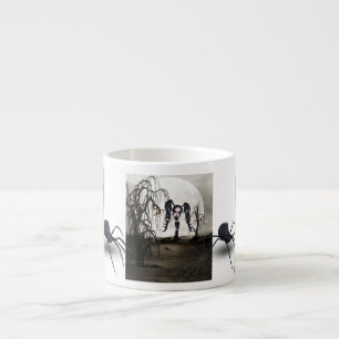 Sepia Gothic Girl Espresso Kop