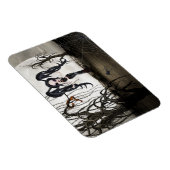 Sepia Gothic Girl Magneet (Rechterzijde)