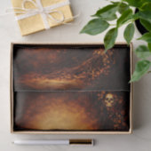 Sepia Gotische Schedel Roos Achtergrond FJ4R Decou Tissuepapier (Geschenk)