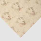  Sepia Handgeschreven brief Tissuepapier (Detail)