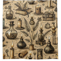 Sepia Hekserij Alchemie Boeken Toverdrank Vintage