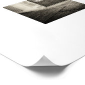 Sepia Hoek Ingang Poster Print (Hoek)