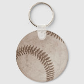 Sepia Honkbal Sleutelhanger (Voorkant)