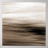 Sepia Horizon Poster (Voorkant)