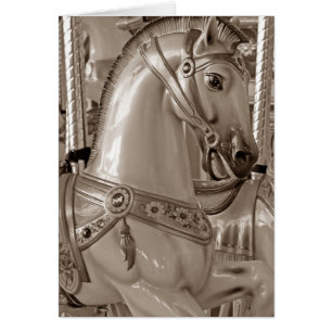 Sepia Horse
