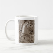 Sepia Horse Koffiemok (Links)