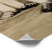 Sepia Irish Dance Poster (Hoek)