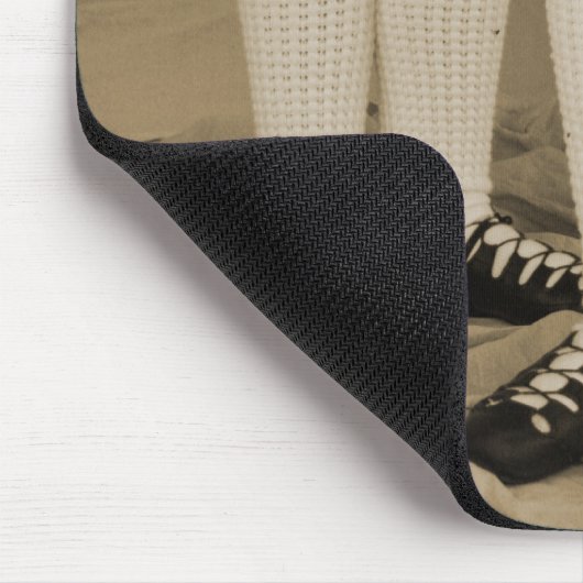 Sepia Irish Dance Soft Shoes Mousepad Muismat (Hoek)