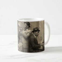 Sepia Jazz Soul Vibe Koffiemok
