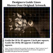 Sepia Kant & Vlinders Blinddoek CR7 Decoupage Tissuepapier