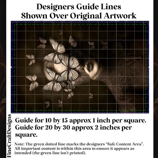 Sepia Kant & Vlinders Blinddoek CR7 Decoupage Tissuepapier