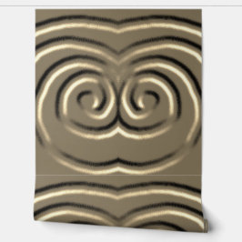 Sepia kleurreliëfkunst "Ratti_Creative_Arts" Behang