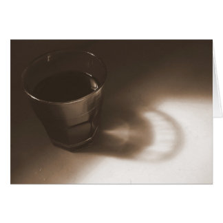 sepia koffieglas
