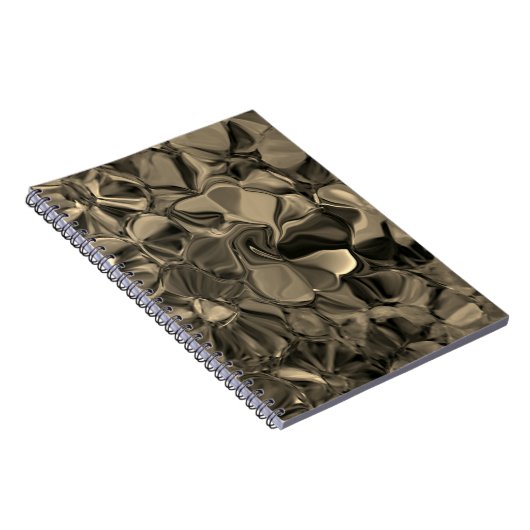 Sepia Krullen Notitieboek (Rechterzijde)