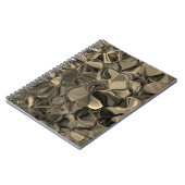 Sepia Krullen Notitieboek (Linkerzijde)