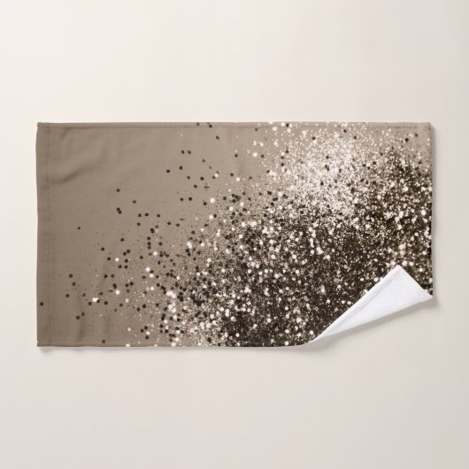 Sepia Lady Glitter #1 #shiny Bad Handdoek (Handdoek)