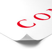 Sepia Landing Eagle Motivatie Vertrouwen Poster (Hoek)