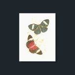 Sepia Leaves met kleurrijke Butterflies Canvas Afdruk<br><div class="desc">De vleugels van deze kleurrijke vlinders staan prachtig uit tegen de sepiatinten van de handgetrokken bladeren in dit stuk. De fascinerende schoonheid van deze afdruk zou er geweldig uitzien in je huis. Koop vandaag nog een kopie!</div>