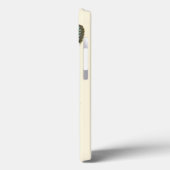 Sepia Leaves met kleurrijke Butterflies Case-Mate iPhone Case (Achterkant / Links)