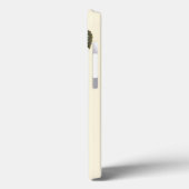 Sepia Leaves met kleurrijke Butterflies Case-Mate iPhone Case (Achterkant / Links)