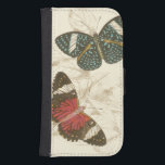 Sepia Leaves met kleurrijke Butterflies Galaxy S4 Portefeuille Hoesje<br><div class="desc">De vleugels van deze kleurrijke vlinders staan prachtig uit tegen de sepiatinten van de handgetrokken bladeren in dit stuk. De fascinerende schoonheid van deze afdruk zou er geweldig uitzien in je huis. Koop vandaag nog een kopie!</div>