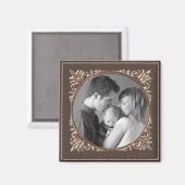 Sepia-Lijst Magneet (Voorkant / Achterkant)