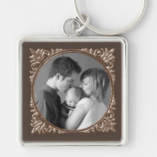 Sepia Lijst Sleutelhanger