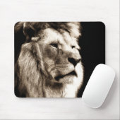 Sepia Lion Muismat (Met muis)