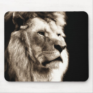 Sepia Lion Muismat