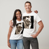Sepia Lion T-shirt (Unisex)