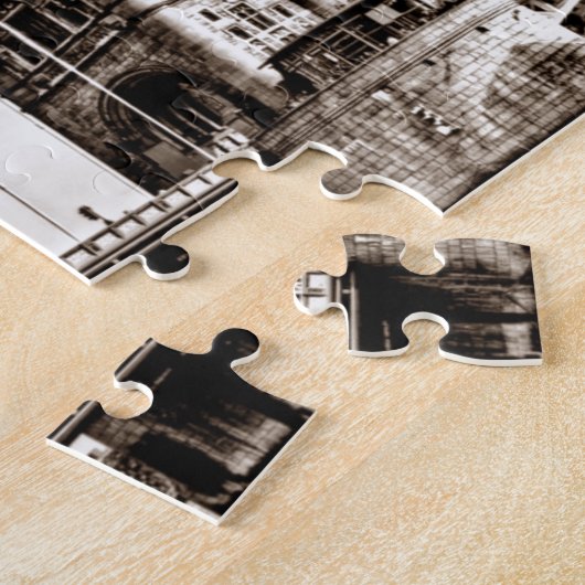  Sepia London Tower Bridge Legpuzzel (Zijkant)