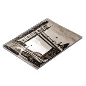  Sepia London Tower Bridge Notitieboek (Linkerzijde)