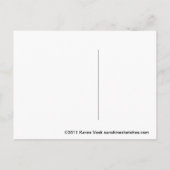 Sepia -look Rozen Save-the-date briefkaart (Achterkant)