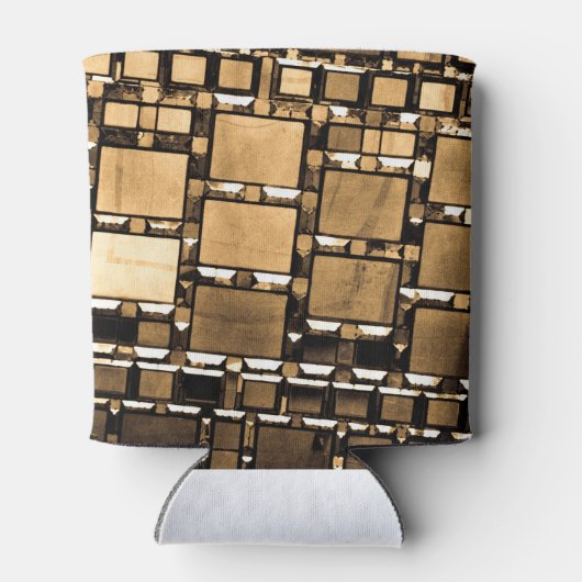 Sepia Mirror Mosaic Blikjeskoeler (Achterkant)