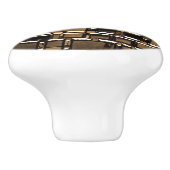 Sepia Mirrors Keramische Knop (Zijkant)