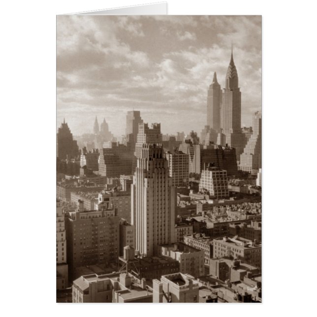 Sepia New York City (Voorkant)