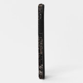 Sepia New York City Night Skyline Case-Mate iPhone Case (Achterkant/links)