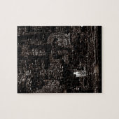 Sepia New York City Night Skyline Legpuzzel (Horizontaal)