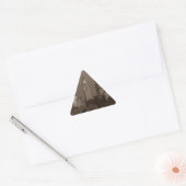 Sepia New York City Skyline Sticker (Envelop)